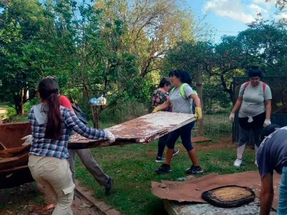 Limpieza, descacharrado y desinfección