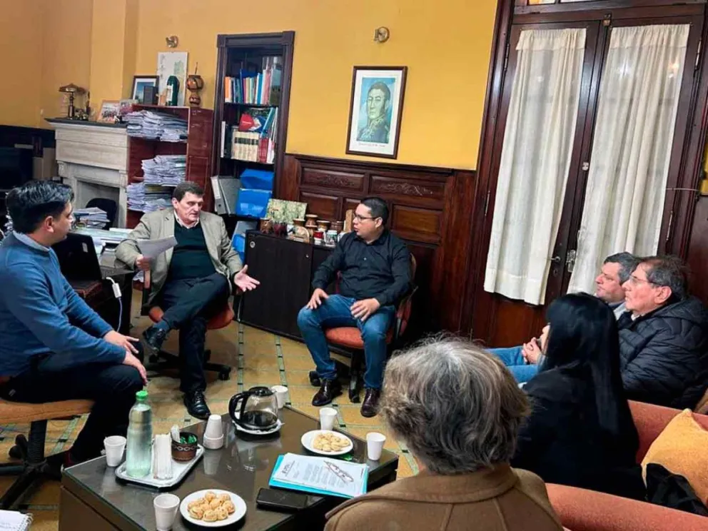 Adolfo Safrán presidió la reunión 