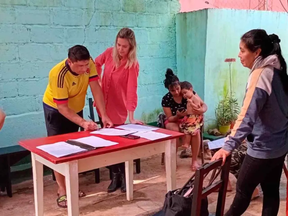 Rúbrica del contrato dominial