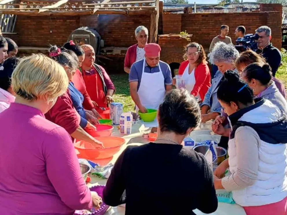 Taller de Panadería en el barrio El Porvenir 2