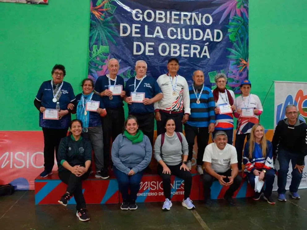 Ganadores de distintas disciplinas