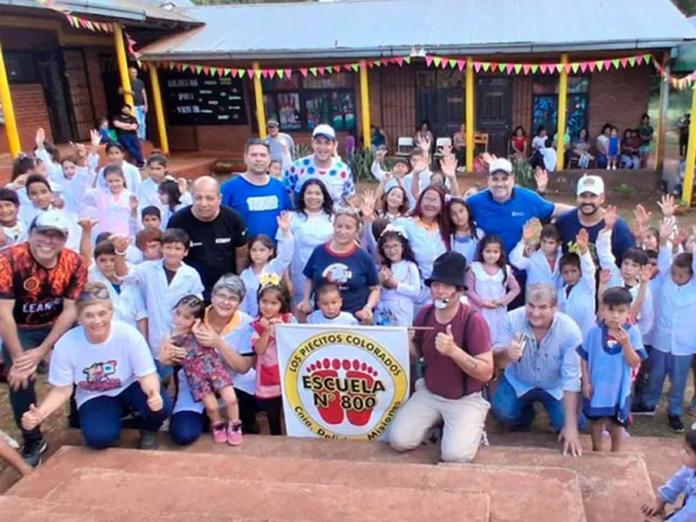 Poca Sopa alegró la fiesta 