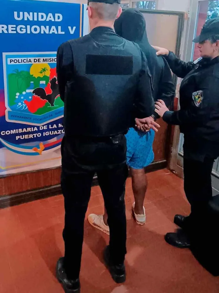 Aprehensión del presunto abusador