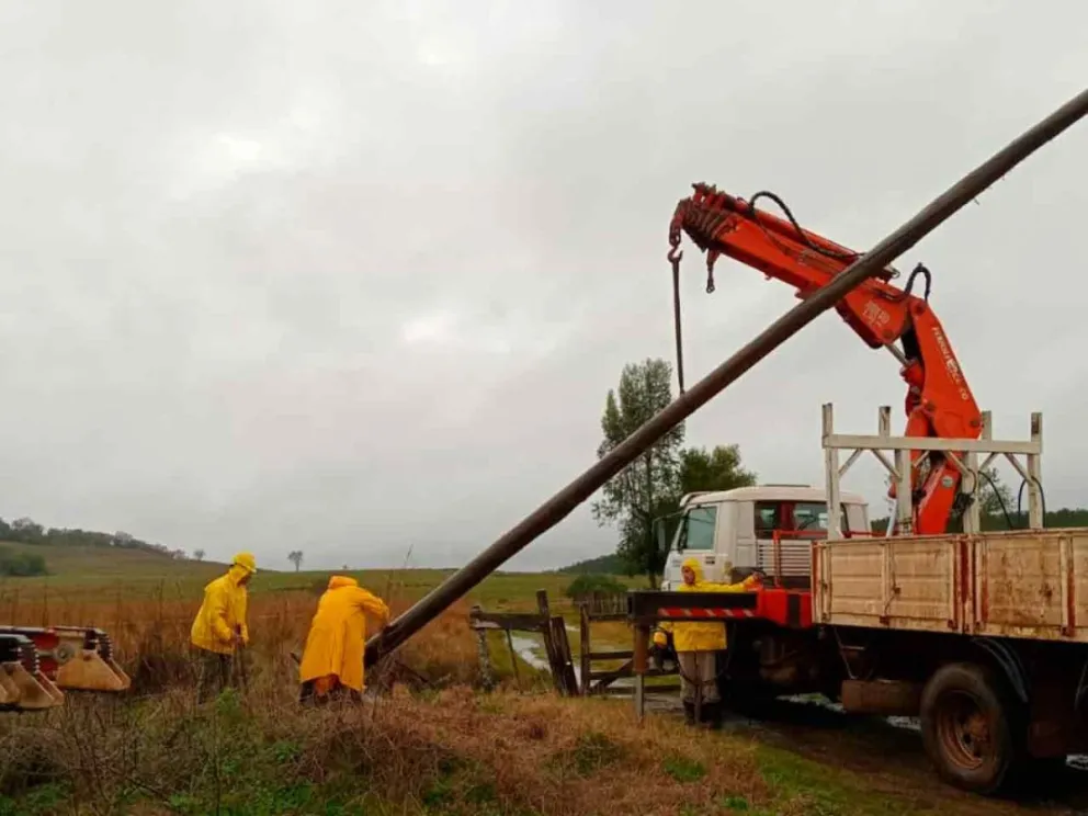 Para reestablecer el servicio eléctrico