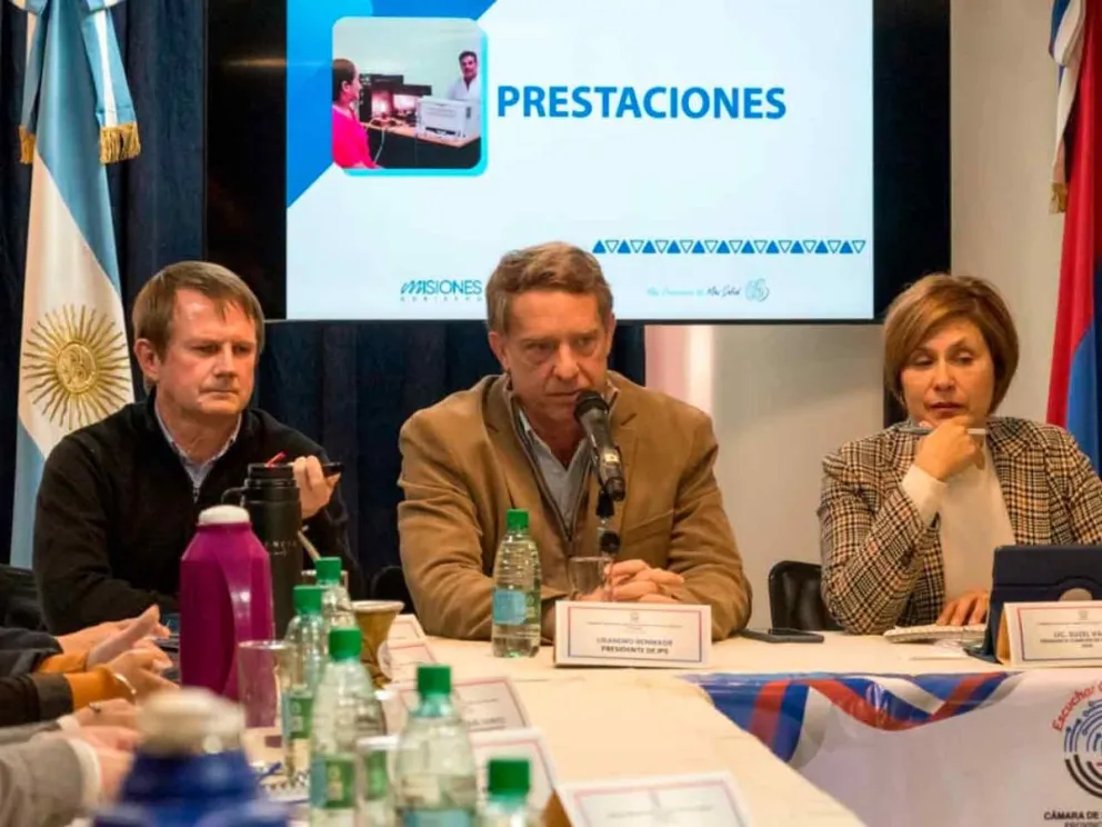 Benmaor presentó el proyecto del Instituto de Previsión Social 
