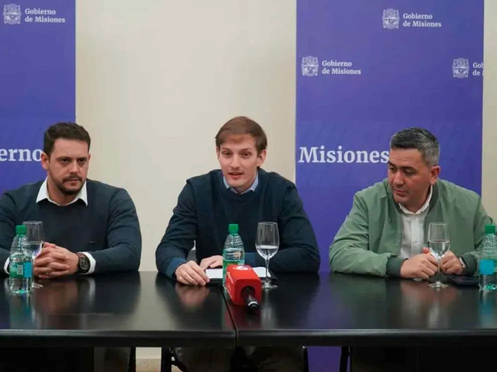 Paolo Quintana, Nicolás Safrán y José María Arrua