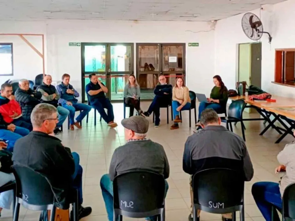 Se reunieron el viernes en Campo Viera
