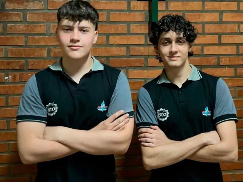  Luciano Gampel y Kevin Ríos Sawcz 