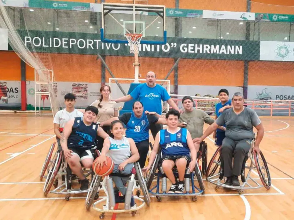 El equipo se prepara en el “Finito”