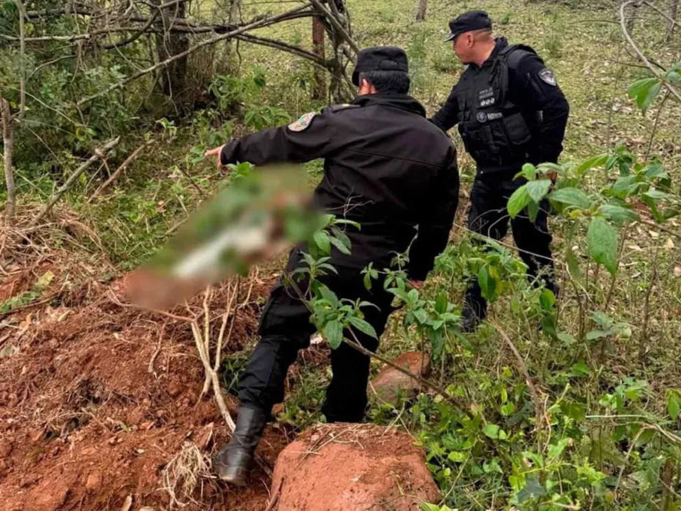 Lugar del hallazgo del cadáver