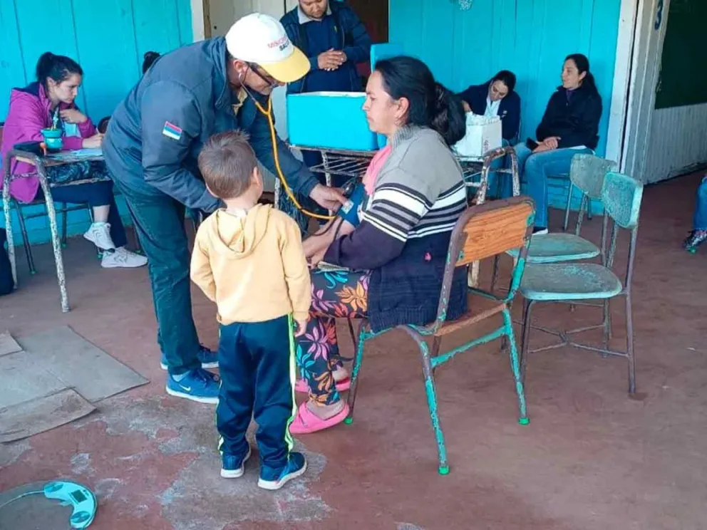 Jornada de trabajo en terreno