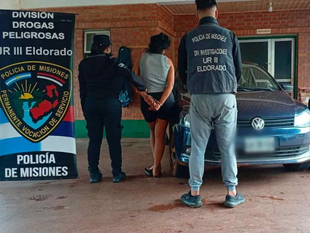 Detención de la sospechosa