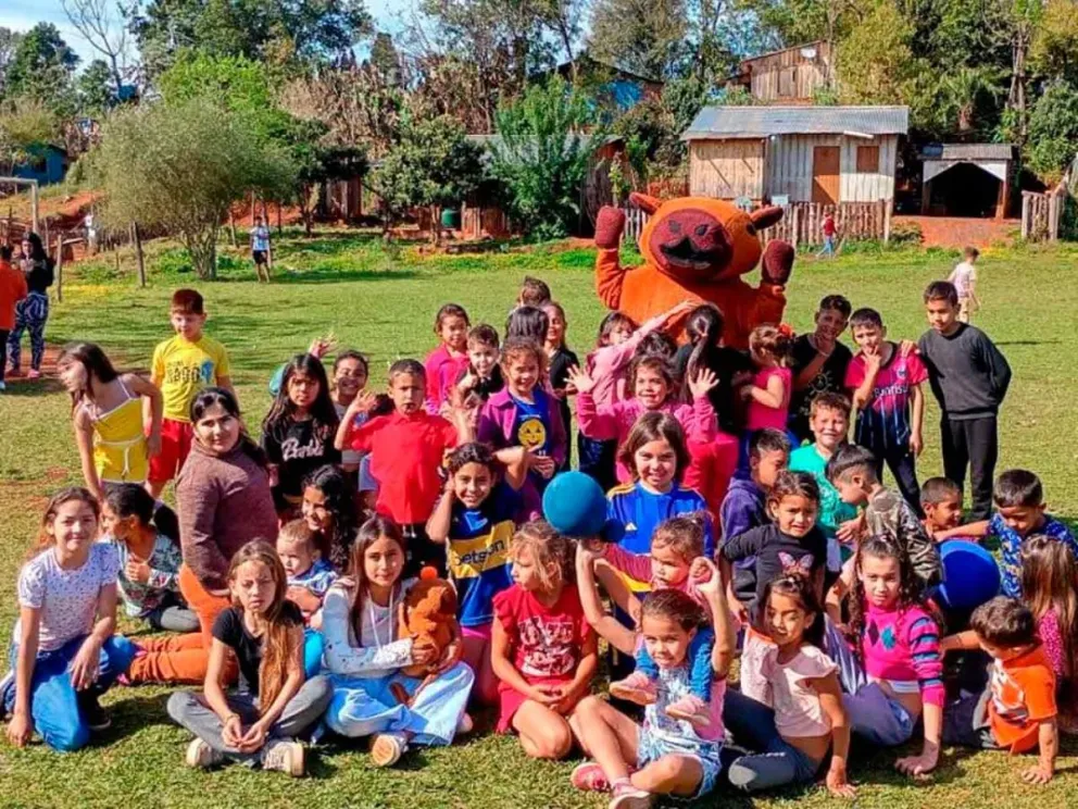 Un evento a plena diversión y alegría