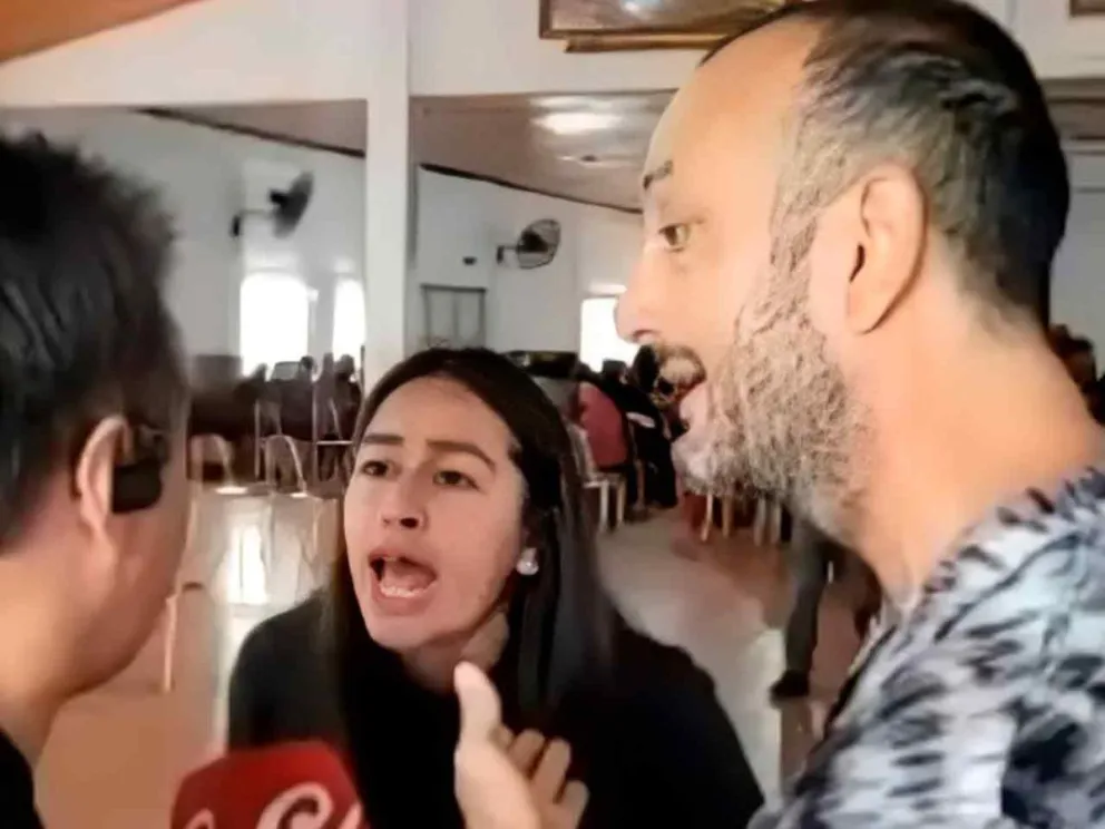 El hecho quedó registrado en videos