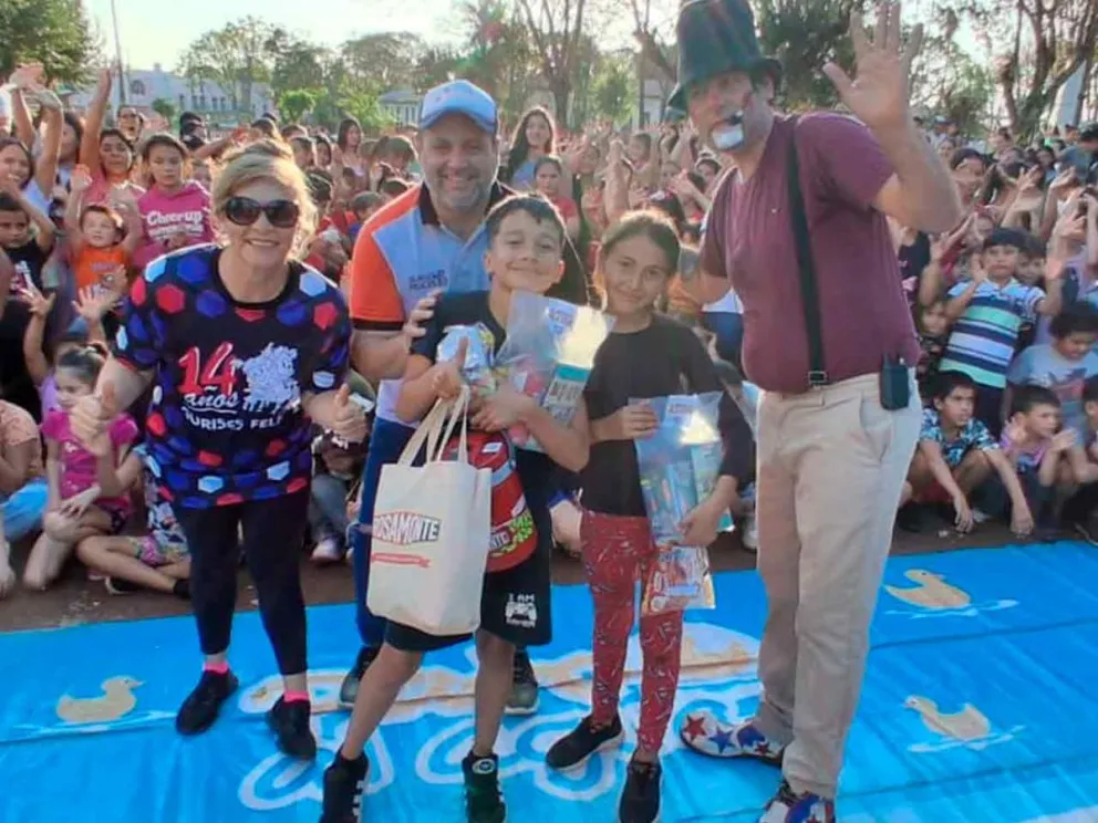 Lleva alegría y diversión a los más chicos