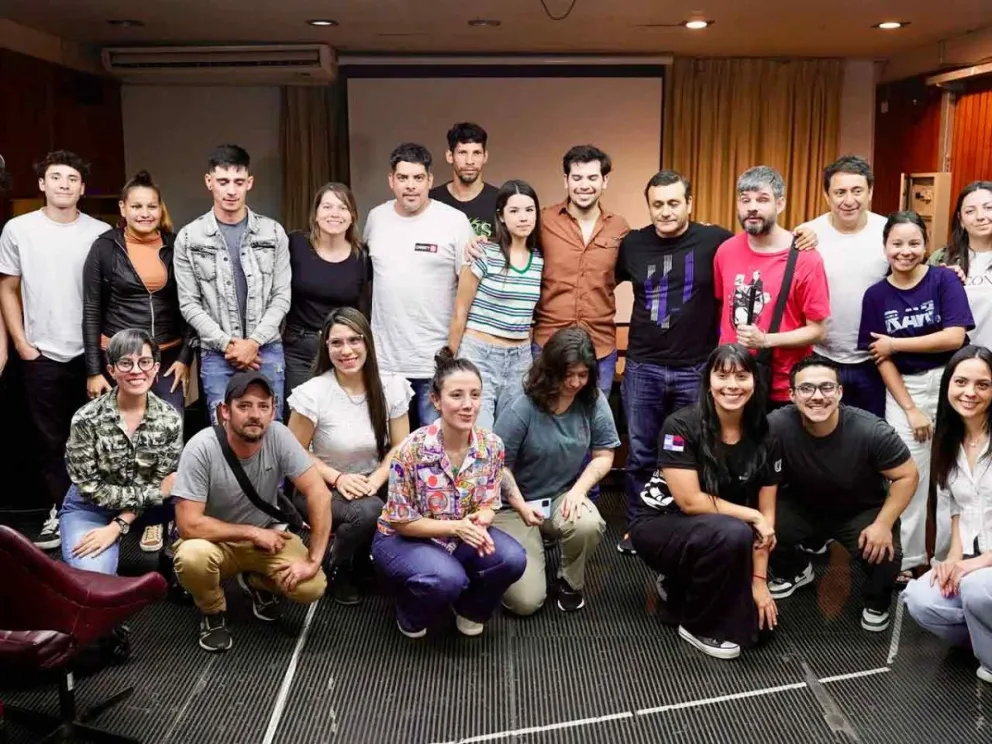 Ahuad con representantes del ámbito uiversitario