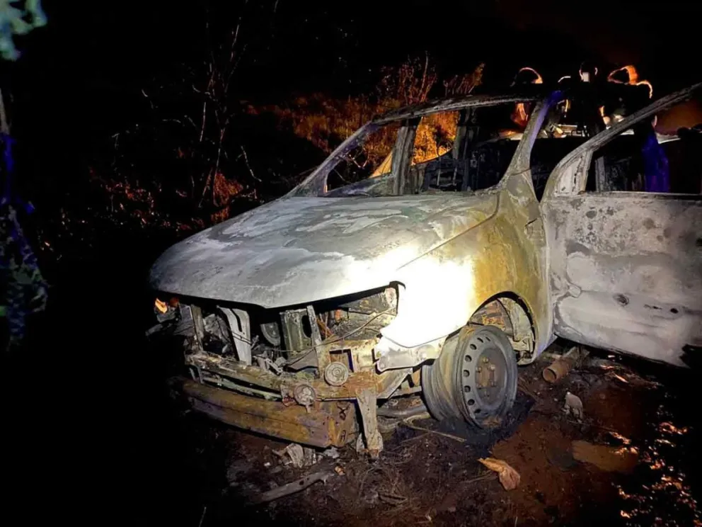 Rodado utilizado por los narcos