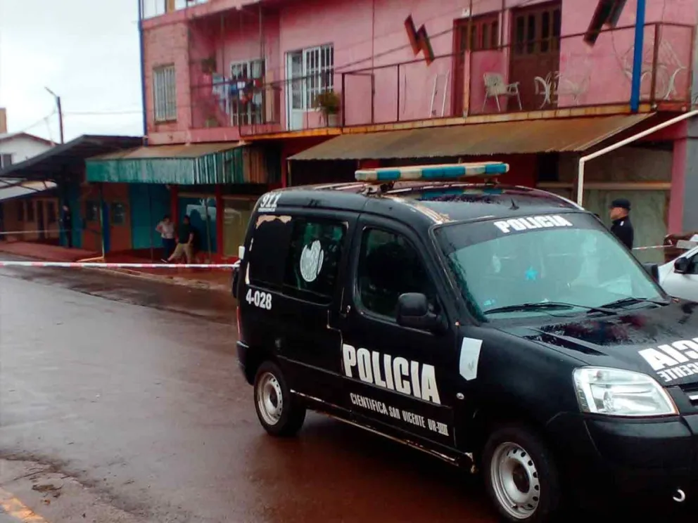 Pericias en el lugar del homicidio