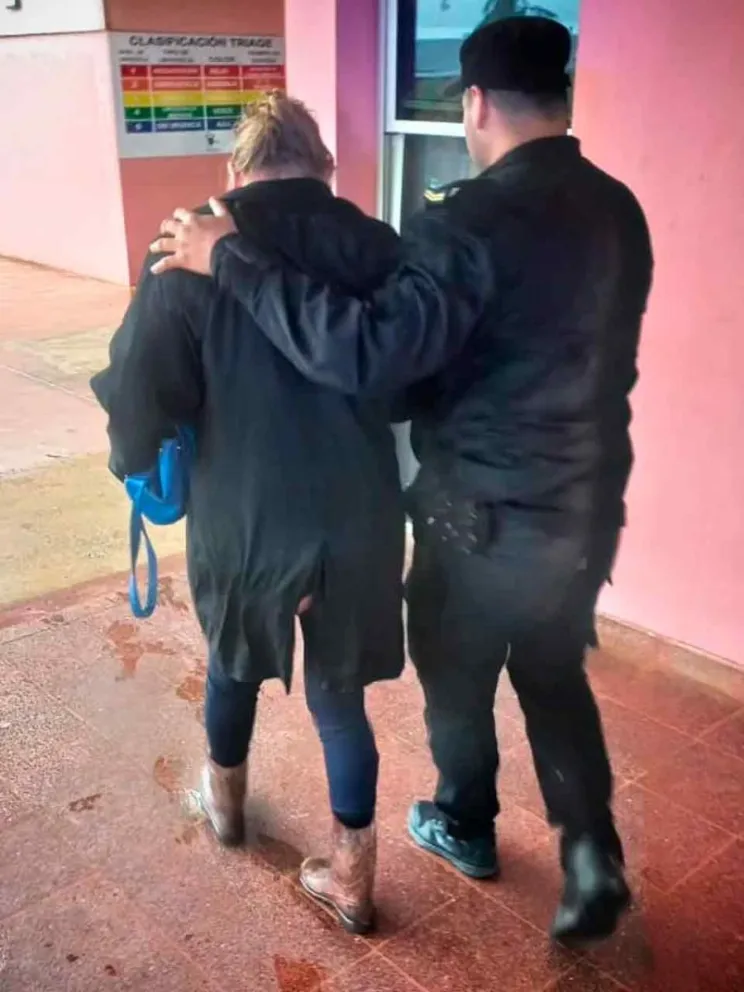 Recibió asistencia por lesiones leves