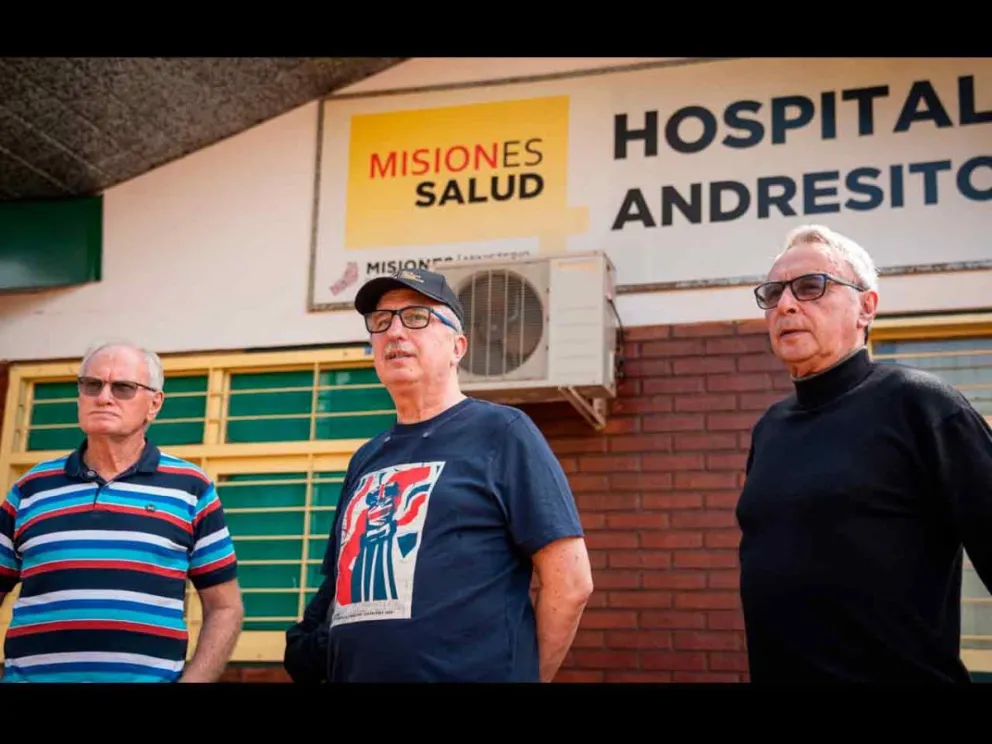 El Gobernador visitó el Hospital "Almirante Brown"