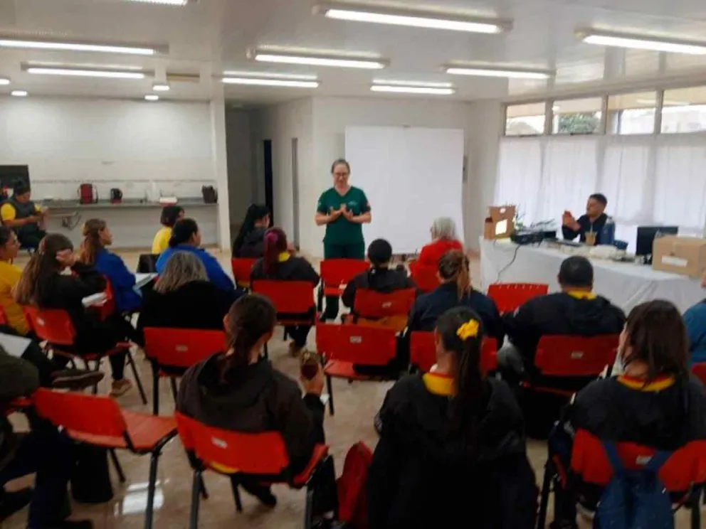 Participaron en una serie de instancias formativas