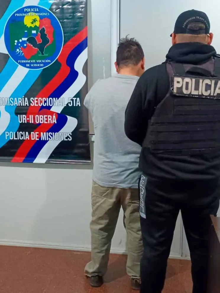 Sospechoso en la sede policial