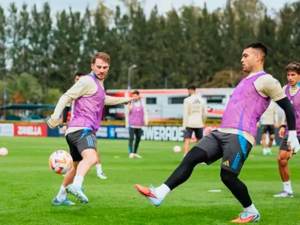 Última práctica del combinado nacional