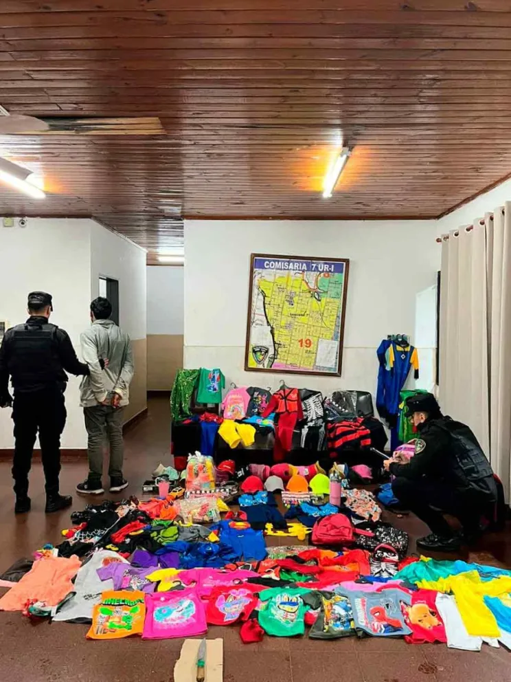 Mercadería recuperada