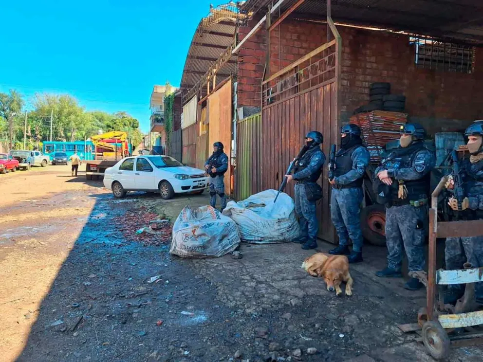 Recuperaron cobre prensado