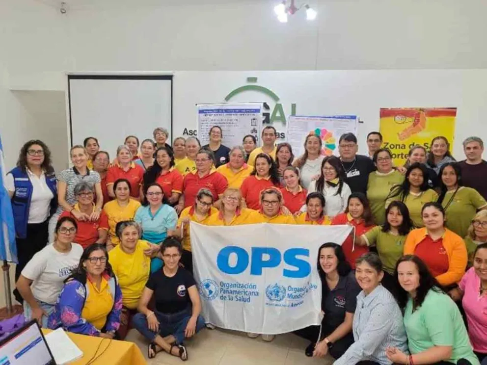 Participaron profesionales sanitarios