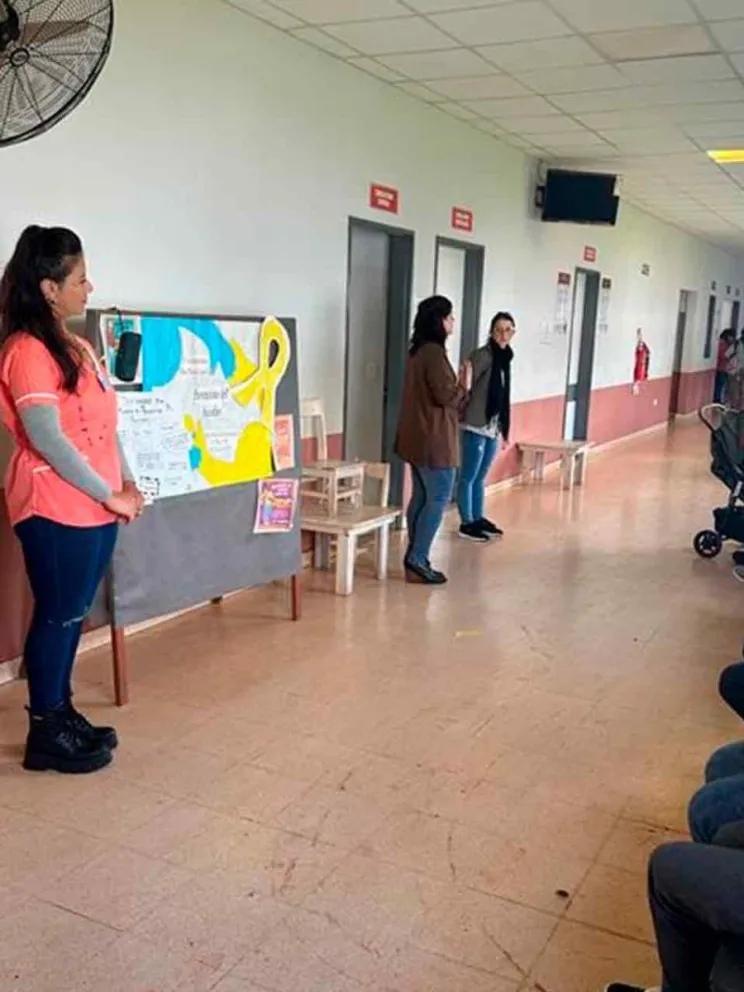 Incluyó temas de contención psicológica