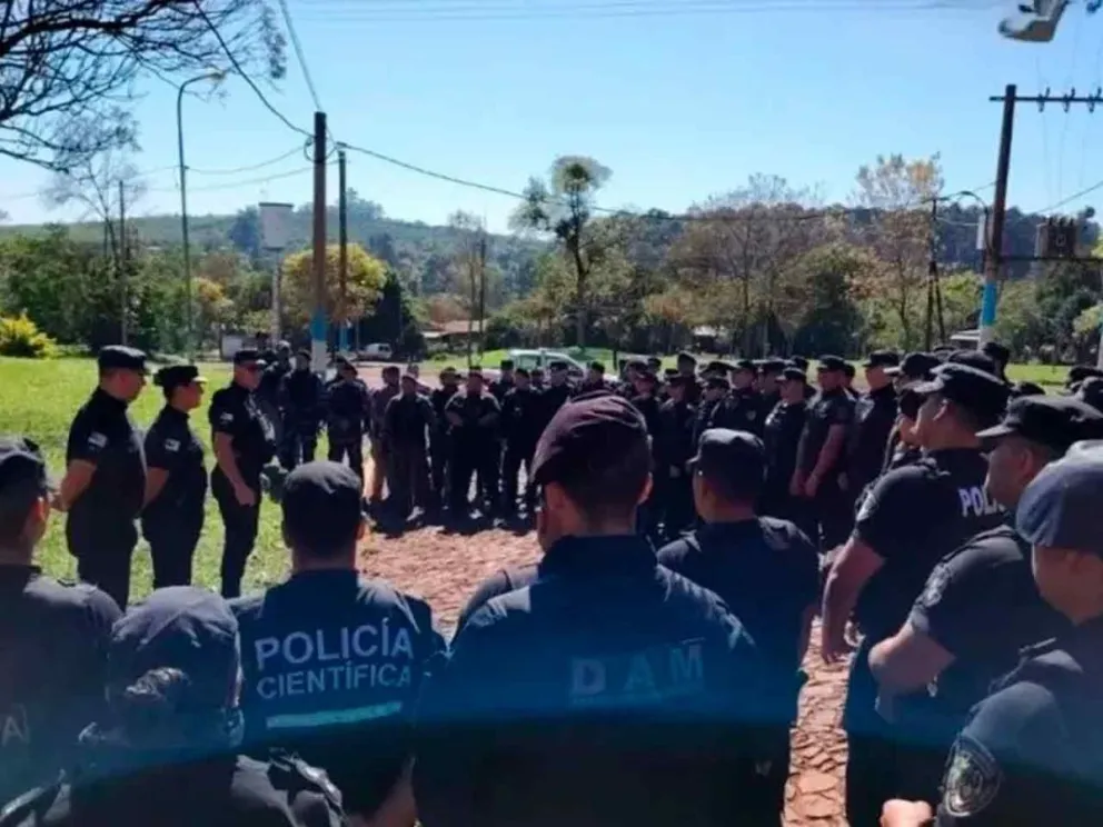 Intervención policial por orden judicial