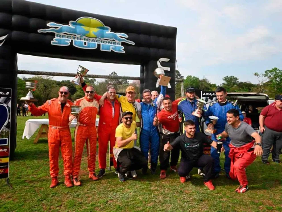 Alegría por las victoria de la dupla