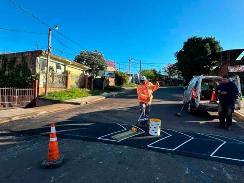En la calle Félix Bogado - Chacra 157