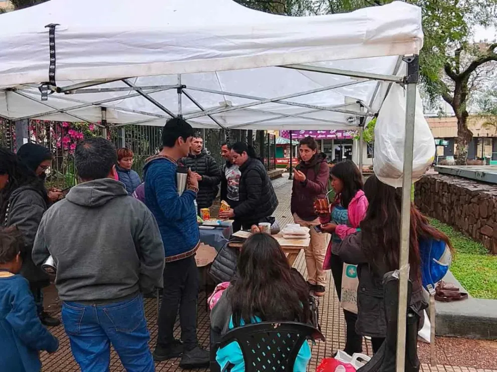 Se instalaron desde el lunes