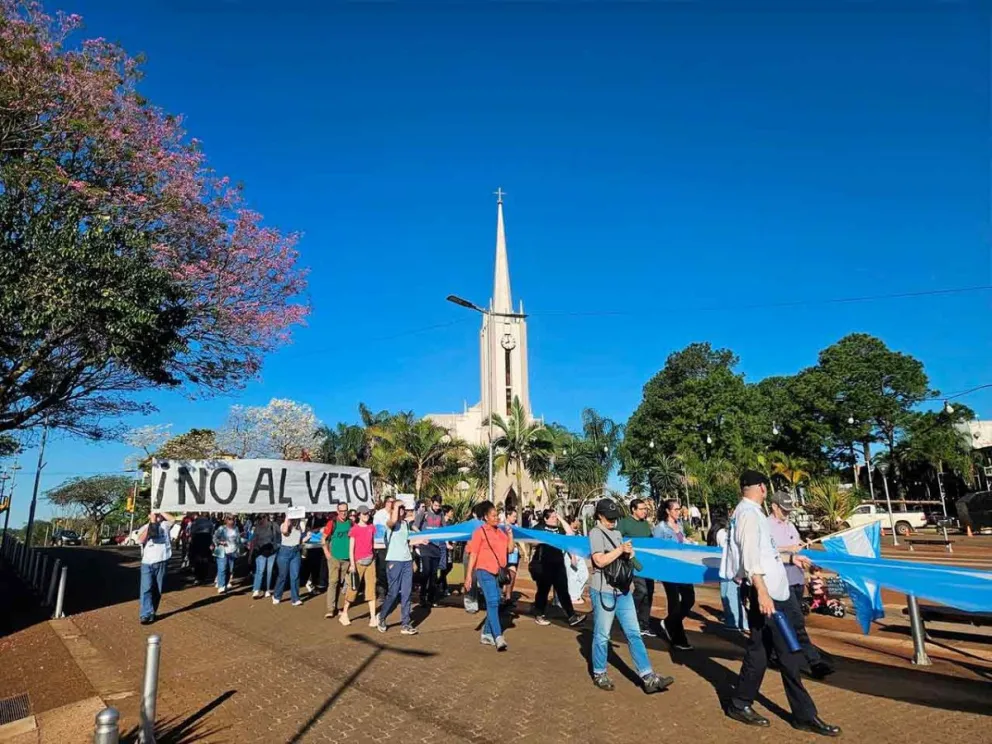 Más de 500 personas, en la movilización