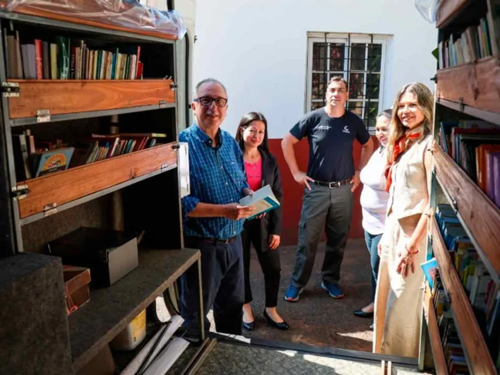 Passalacqua destacó el valor cultural y social de las bibliotecas