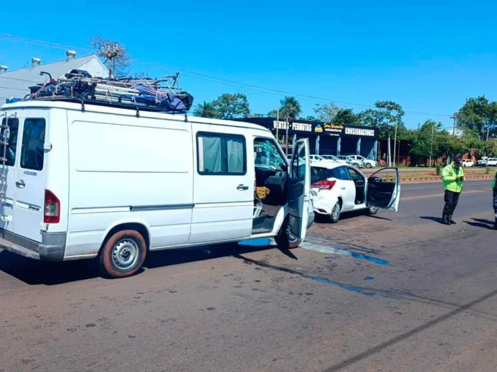Colisionaron dos vehículos
