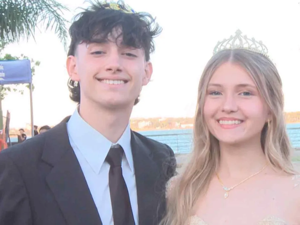 Bautista y Fiorella del “Sanba”