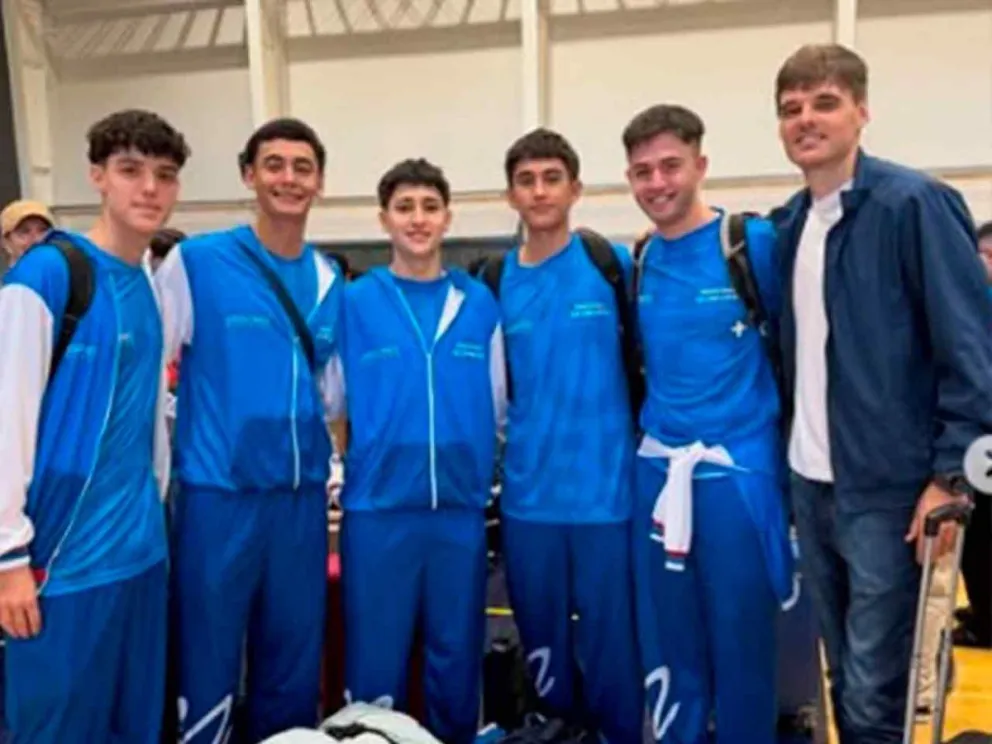 Aldo Steinherst despidió ayer al contingente en el CePARD