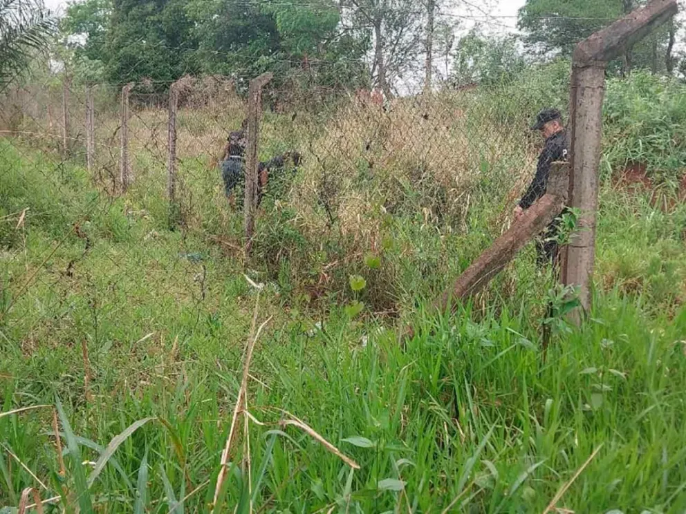 Lugar donde encontraron el cuerpo