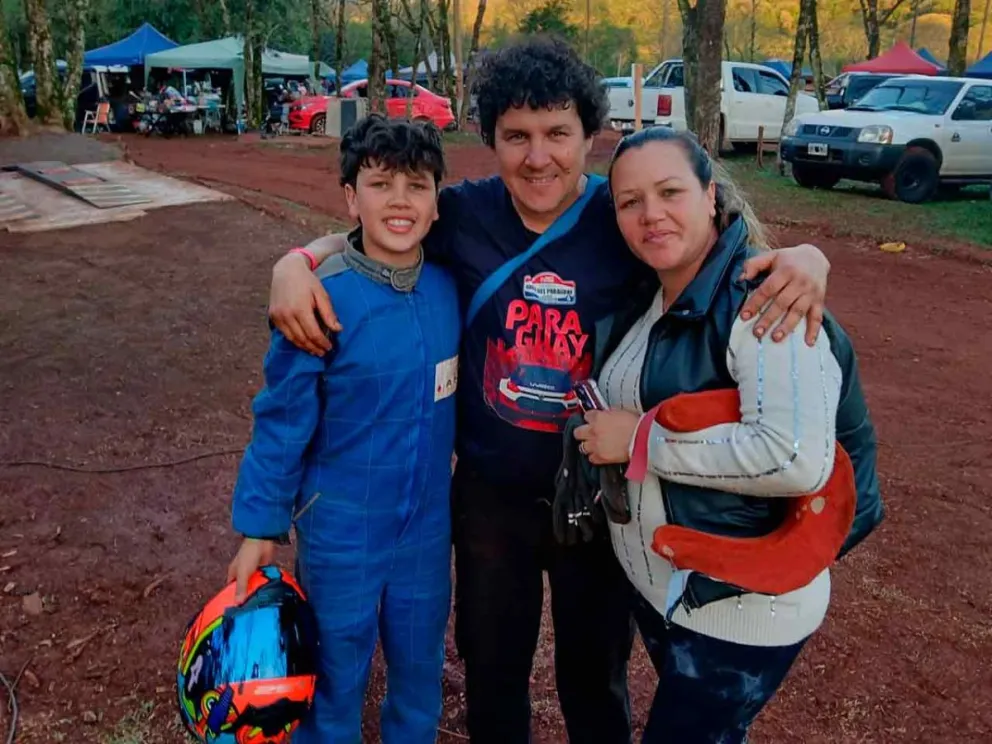 Fabricio Sosa, podio en Junior