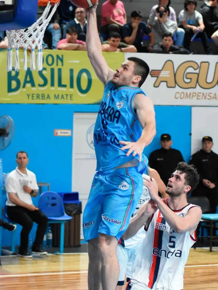 Ganó 83 a 76 ante San Lorenzo