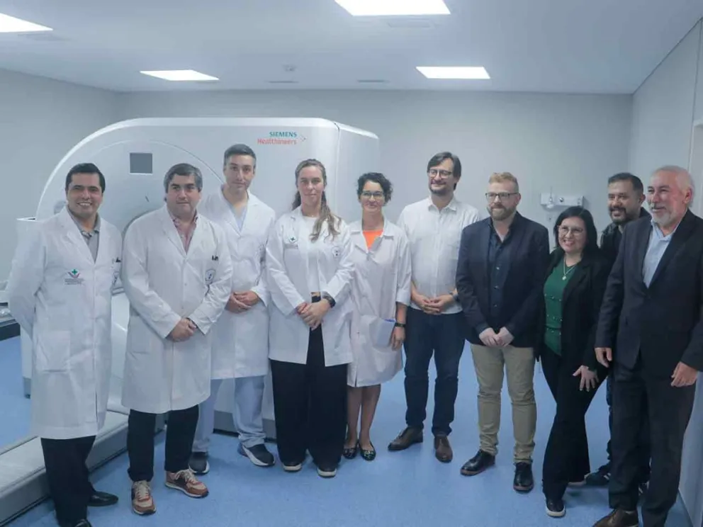 Gabriel Rabinovich visitó el Instituto Misionero del Cáncer