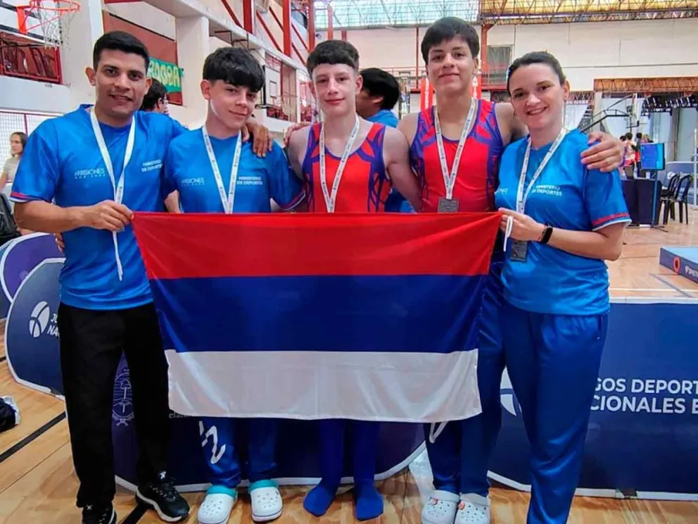 Destacada actuación de la delegación de la Tierra Colorada