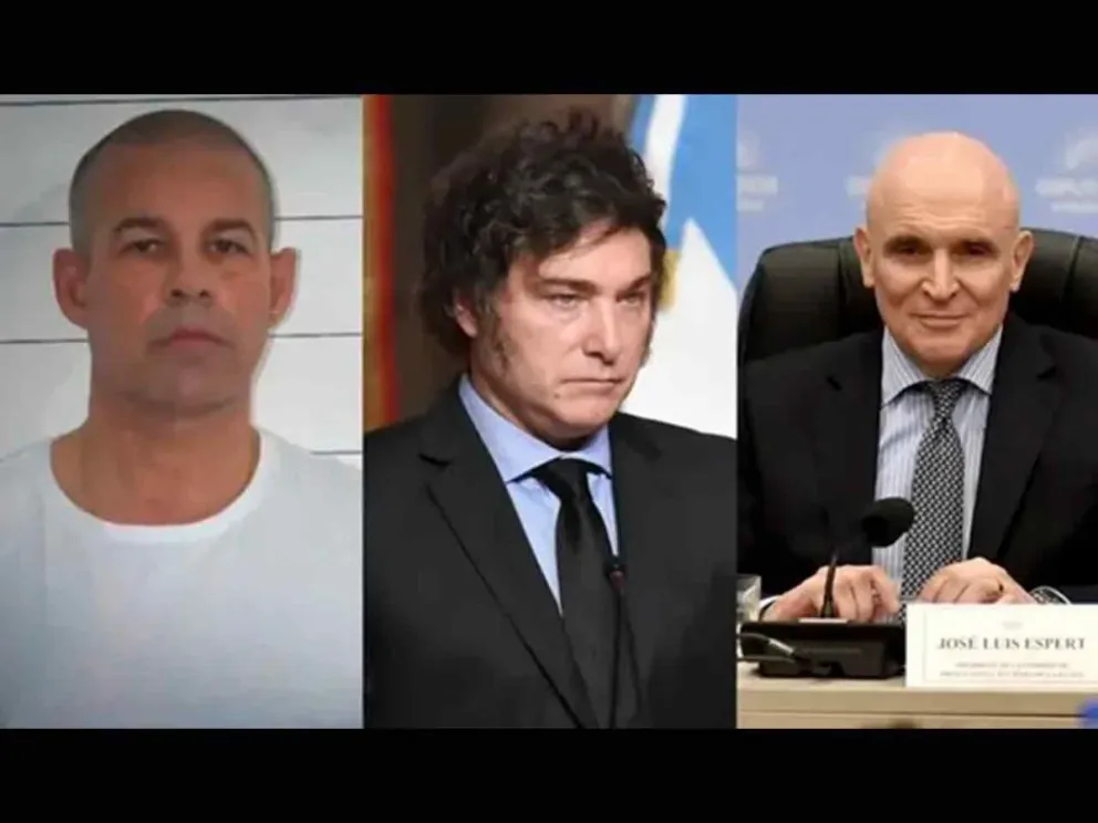 Fred Machado-Javier Milei-José Luis Espert