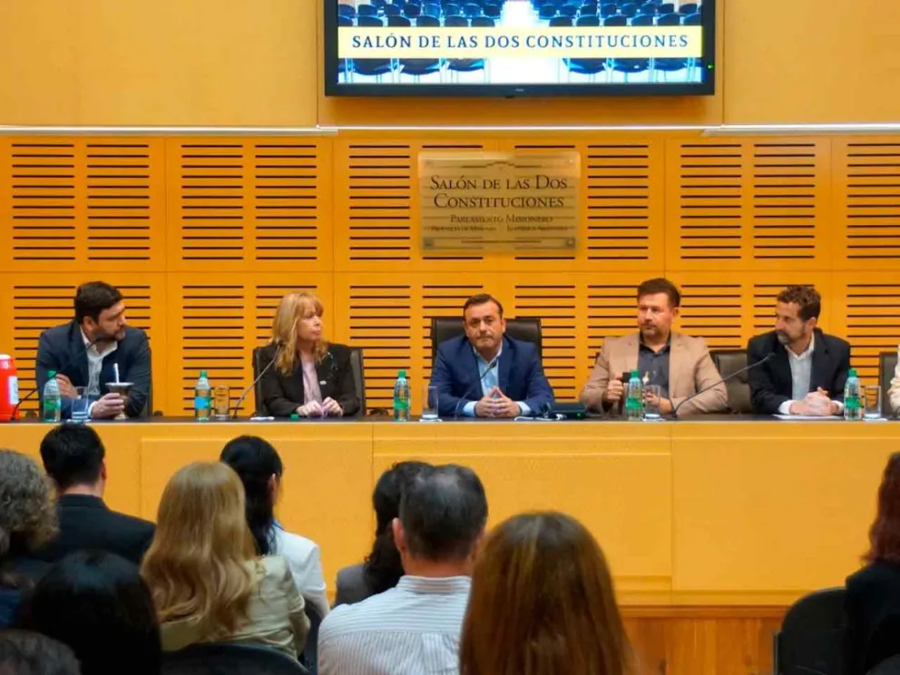 Alicia Bohren, Oscar Herrera Ahuad y Ramiro Aranda