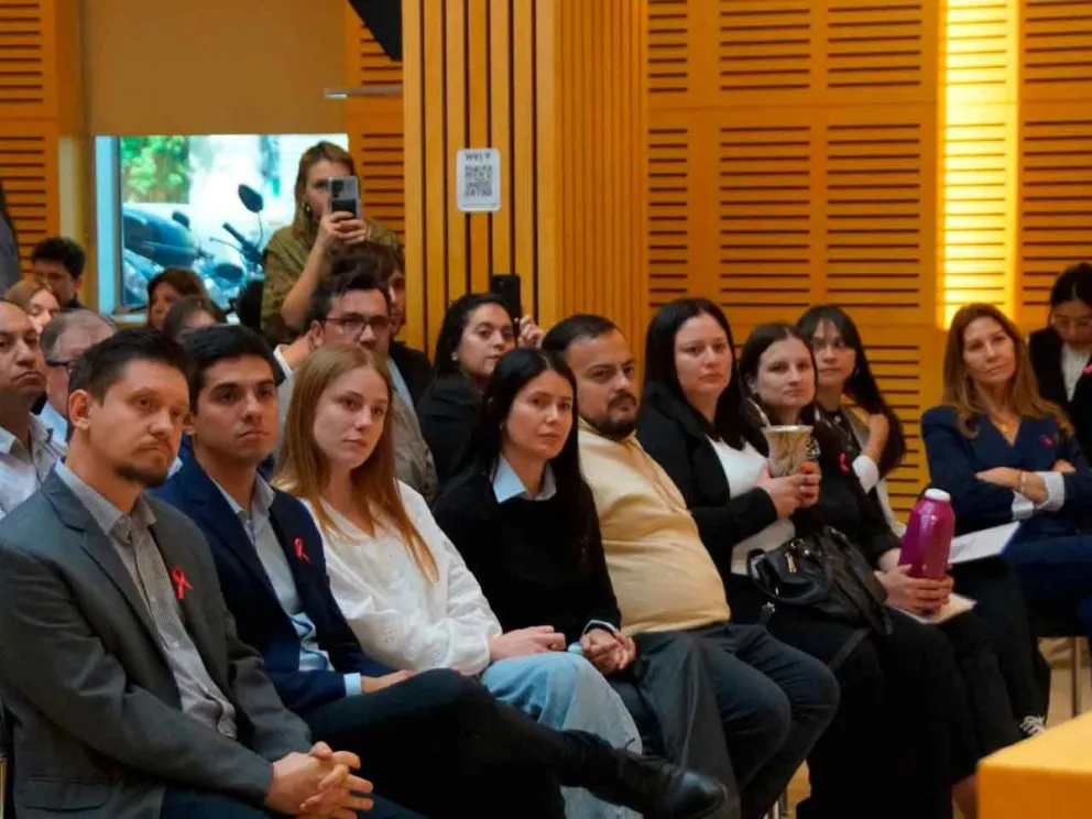 Autoridades presentes en el acto