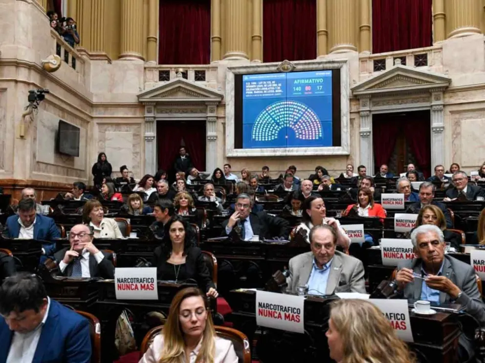 El proyecto obtuvo 119 votos afirmativos