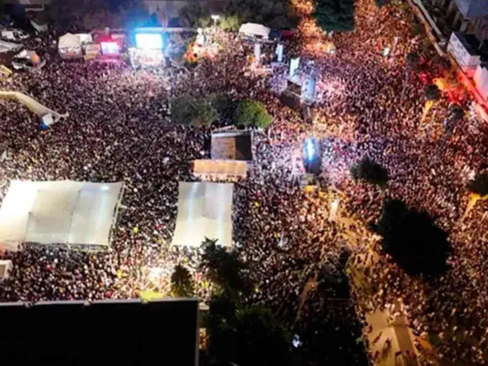 Se congregaron en la Plaza de los Secuestrados